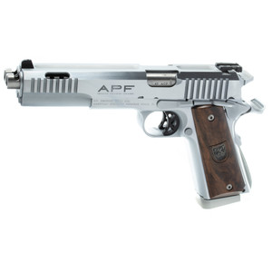American Precision Firearms Dueller Prismatic .45 ACP Double-Barreled Pistol - 5-Inch Barrel, 14 Rounds, Steel Construction