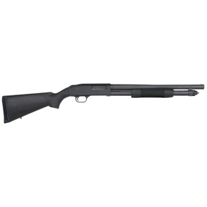 Mossberg Model 590 Tactical 12 Gauge Pump Shotgun with 18.5-inch Barrel and Synthetic Stock