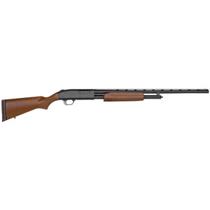 Mossberg Model 500 20 Gauge Pump-Action Shotgun with 26-Inch Vent Rib Barrel and Wood Stock