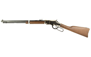 Henry Repeating Arms Silver Boy Model H004SFD - 22 LR Lever-Action Rifle with 20 Inch Octagon Barrel and Custom Father's Day Edition