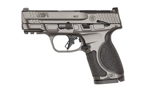 Smith & Wesson M&P M2.0 9mm 3.6-inch Compact Pistol with 15-Round Magazine in Gray - Model 14105