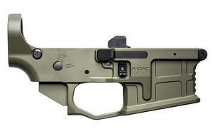 Radian Weapons A-DAC 15 Lower Receiver with Ambidextrous Features in Olive Drab Green
