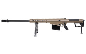 Barrett M107A1 .50 BMG Semi-Automatic Rifle with 29-inch Barrel, Flat Dark Earth Finish