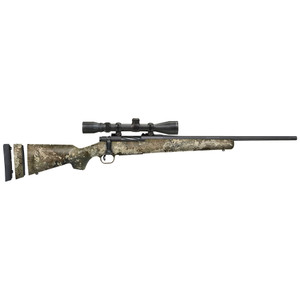 Mossberg Patriot MS28065 Bolt-Action Rifle with 20-Inch Fluted Barrel and 3-9x40mm Scope in True Timber Strata Camo