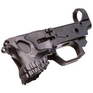 Sharps Bros. The Jack Gen2 Billet Lower Receiver SBLR03 – Semi-Automatic Black Stripped Lower for AR-15 Builds