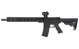 Smith & Wesson M&P15 Sport III AR-15 Rifle with Mini Red-Dot Optic and Collapsible Stock
