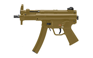 Heckler & Koch SP5K-PDW 9mm Pistol with 5.83-inch Threaded Barrel and 30-Round Capacity in Flat Dark Earth