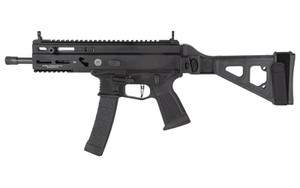 Grand Power Stribog SP9 A3 9mm Semi-Automatic Pistol with 8-Inch Threaded Barrel and Pistol Brace