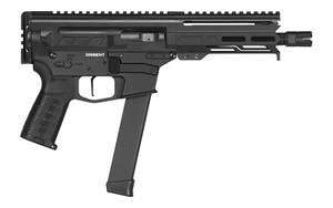 CMMG Dissent MKGS 9mm 6.5-inch Barrel Semi-Automatic Rifle with 33-Round Capacity