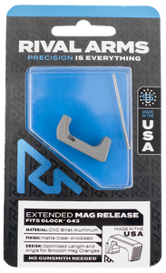 Rival Arms Magazine Release, Rival Ra72g003d    Mag Release Ext G43 Stl Rival Arms Magazine Release, Rival Ra72g003d    Mag Release Ext G43 Stl