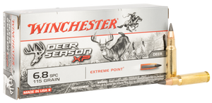 Winchester Ammo Deer Season, Win X68spcds        6.8spc 115 Expt Deer     20/10
