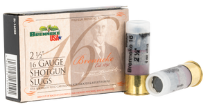 Brenneke Brenneke 16, Br Sl162br    Brenneke      16 2.75 Slug  1oz 5/50 Brenneke Brenneke 16, Br Sl162br    Brenneke      16 2.75 Slug  1oz 5/50
