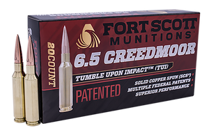Fort Scott Munitions Tumble Upon Impact (tui), Fsm 65cm-123-scv1-1 6.5cm 123gr Scs Tui 20/10 Fort Scott Munitions Tumble Upon Impact (tui), Fsm 65cm-123-scv1-1 6.5cm 123gr Scs Tui 20/10
