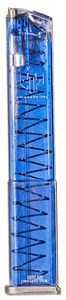 Ets Group Pistol Mags, Ets Glk-18g2blu Glock 18 31rd 9mm Mag Blue Ets Group Pistol Mags, Ets Glk-18g2blu Glock 18 31rd 9mm Mag Blue