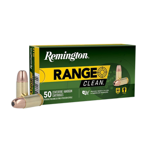 Remington Ammunition Range, Rem 27681 Rc9mm11 Rng Cln 9mm 115 Fneb 50/10 Remington Ammunition Range, Rem 27681 Rc9mm11 Rng Cln 9mm 115 Fneb 50/10