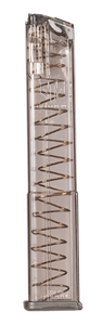 Ets Group Pistol Mags, Ets Smk-glk-18g2 Glock 18 31rd 9mm Mag Smoke Ets Group Pistol Mags, Ets Smk-glk-18g2 Glock 18 31rd 9mm Mag Smoke