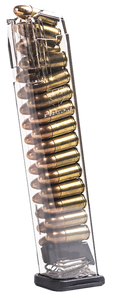 Ets Group Pistol Mags, Ets Smk-glk-9-170  Glock 9mm  27rd 9mm Mag  Smoke