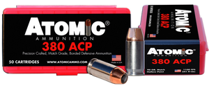Atomic Pistol, Atomic 00414 380acp 380 90hp 50/10 Atomic Pistol, Atomic 00414 380acp 380 90hp 50/10