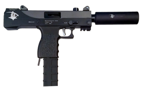 Masterpiece Arms Defender, Mpa 30t-gr 9 6in Tb Sc Brl Ext 30rd Grim Reaper Masterpiece Arms Defender, Mpa 30t-gr 9 6in Tb Sc Brl Ext 30rd Grim Reaper