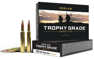Nosler Trophy Grade, Nos 60044 Trophy 280ak 160 Pt 20/10 Nosler Trophy Grade, Nos 60044 Trophy 280ak 160 Pt 20/10