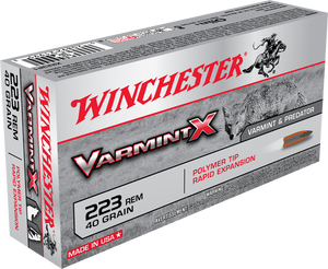 Winchester Ammo Varmint X, Win X223p1 223 40 Vrmt 20/10 Winchester Ammo Varmint X, Win X223p1 223 40 Vrmt 20/10