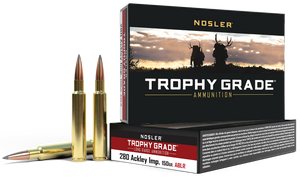 Nosler Trophy Grade, Nos 60116    280ak Imp    150 Ablr           20/10