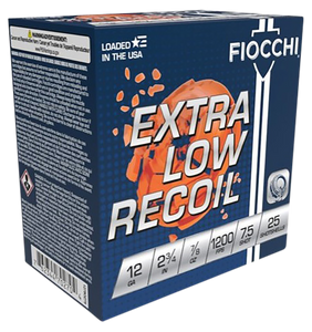 Fiocchi Exacta Target, Fio 1278oz75  Lr Trnr      12 2.75 7sht 7/8  25/10 Fiocchi Exacta Target, Fio 1278oz75  Lr Trnr      12 2.75 7sht 7/8  25/10