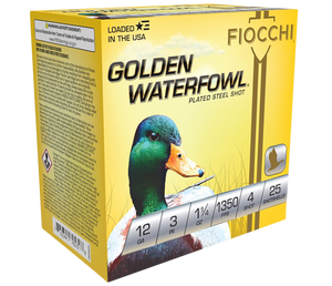 Fiocchi Golden Waterfowl, Fio 123sgw4   Flywy    12 3in 4  Stl    11/4 25/10 Fiocchi Golden Waterfowl, Fio 123sgw4   Flywy    12 3in 4  Stl    11/4 25/10