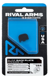 Rival Arms Slide Back Cover Plate, Rival Ra43g003a Sld Bck Cvr Plt Glock 42 Blk Rival Arms Slide Back Cover Plate, Rival Ra43g003a Sld Bck Cvr Plt Glock 42 Blk