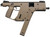 Kriss USA KV90PFD20 Vector SDP Gen2 9mm Luger Pistol with 5.5-inch Threaded Barrel and Flat Dark Earth Finish
