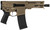 CMMG Dissent MK4 .300 Blackout Rifle with 6.5-Inch Barrel, Coyote Tan Cerakote Finish, and 30+1 Capacity