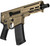 CMMG Dissent MK4 .300 Blackout Rifle with 6.5-Inch Barrel, Coyote Tan Cerakote Finish, and 30+1 Capacity