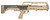 Kel-Tec KS7TAN 12 Gauge Pump Shotgun with 18.5-Inch Barrel and Tan Synthetic Stock