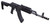Riley Defense Inc RAK103MFT RAK47 Tactical 7.62x39mm Semi-Auto Rifle with Collapsible Stock and Threaded Barrel
