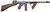 Thompson T1B14 1927A-1 Deluxe 45 ACP Semi-Auto Rifle with 16.5-inch Finned Barrel and 20+1 Capacity