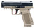 Canik Mete MC9LS Sub-Compact 9mm Pistol with Flat Dark Earth Frame and 17-Round Capacity