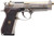DERYA Firearms Melik 9mm Pistol with Nickel Engraved Frame, 4.9 Inch Barrel, 10+1 Capacity