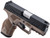 Taurus GX2 9mm Luger Pistol with 3.37-inch Barrel and Brown Polymer Frame (Part #1-GX2931B-10) Taurus GX2 9mm Luger Pistol with 3.37-inch Barrel and Brown Polymer Frame (Part #1-GX2931B-10)
