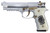 EAA Girsan Regard Liberador II 9mm Luger Pistol with Chrome Finish and Gold Accents