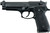Beretta USA J92F300CA 92FS 9mm Luger Full Size Pistol with Black Bruniton Finish