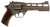 Chiappa Firearms CF340249 Rhino 60SAR .357 Magnum Revolver with Nickel Finish and Walnut Grip