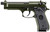 Beretta USA J92F300GR10 92FS Full Size 9mm Luger Pistol with OD Green Cerakote Finish