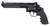 Smith & Wesson M629 Performance Center Stealth Hunter .44 Magnum Revolver with 7.5-inch Barrel and Matte Black Finish