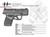Springfield Armory Hellcat OSP Micro-Compact 9mm Luger with 3-Inch Barrel, Black Melonite Finish HC9319BOSP