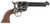 Taylors & Company Gambler Revolver 357 Magnum with 5.5-inch Blued Barrel and Checkered Walnut Grip