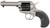 Ruger 2016 Wrangler .22 LR Revolver with Silver Cerakote Finish and Black Birdshead Grip