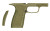Tyrant CNC P365 Grip Module Snub Size Olive Drab Green – Compact and Durable Firearm Accessory