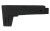 B5 Systems AK Stock Fixed Black - Adjustable Drop-In Rifle Stock with Cushioned Buttpad