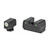 Rival Arms RA-RA1B231G Tritium Night Sights for Glock 17/19 with Green Tritium and White Outline