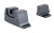 Trijicon Suppressor/Optic Height Night Sights for M&P Core with Green Tritium Illumination